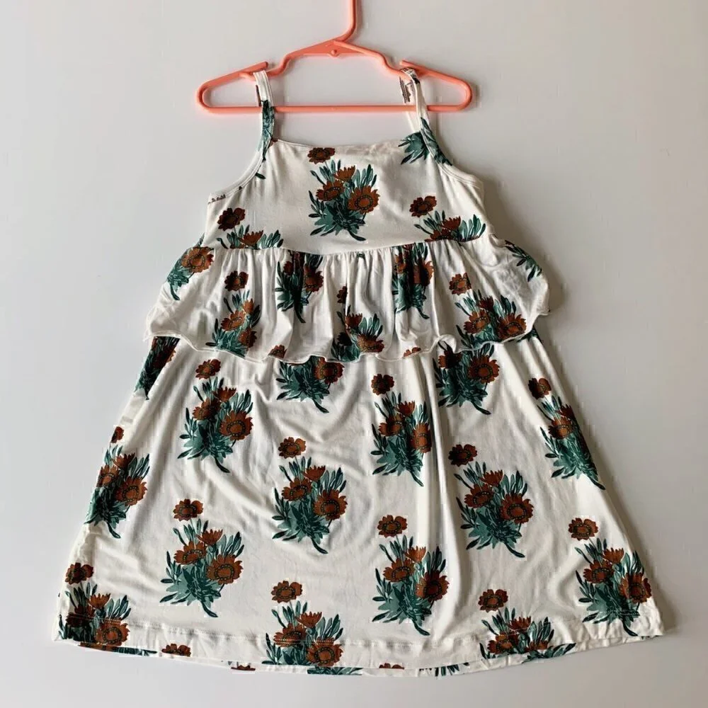 Kate Quinn Pecan Calendula Bamboo Dress 5T